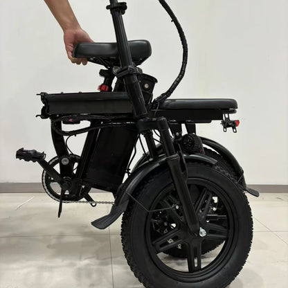 250W Wholesales 48v 20ah 16"*3.0" Mid-high-end Fat Tire Mountain Bike with CE Certified
