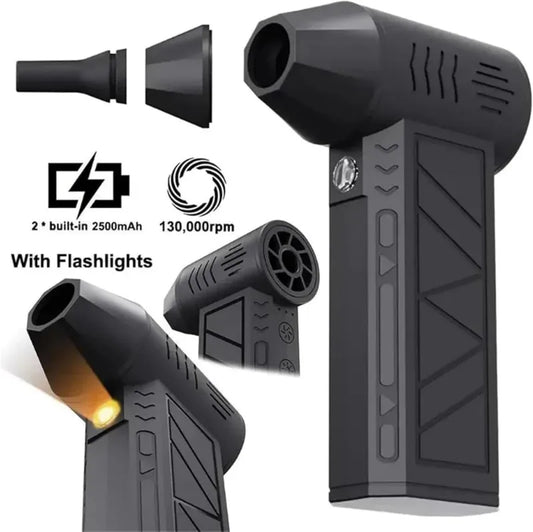 X6 Turbo Jet Blower – 130,000 RPM Brushless Motor Mini Air Blower